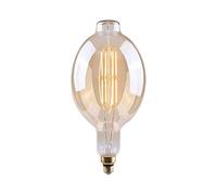 7hSevenOn Vintage Bombilla LED Gigante E27 8W Equi.40W 500lm Regulable 2100K Gold 15000H 7hSevenOn Vintage