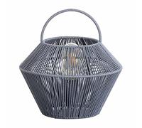 7hSevenOn Deco Lámpara de Mesa Shaoran Gris 24x24x25cm 7hSevenOn Deco