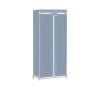 7house Armario Ropero de Tela Slim Gris 70x45x155cm 7house