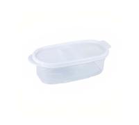 7house Bote con Tapa Dispensadora 0.6L Blanco 20x9.5x6cm 7house