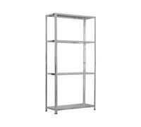 7house Estantería Modular Metálica SteelSmart con 4 Baldas 160kg 145x30x70cm 7house