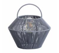 7hSevenOn Deco Lámpara de Mesa Shaoran Gris 24x24x25cm 7hSevenOn Deco