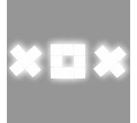 7hSevenOn Deco Palabra LED XOX Decorativa 55W 3600lm 4000K 45x107cm 7hSevenOn Deco