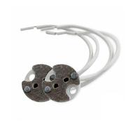 7hSevenOn Elec Pack 2 Portalámparas de Silicona GU5.3 Blanco 7hSevenOn Elec