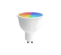 7hSevenOn Premium Bombilla LED Spotlight Smart WiFi GU10 5W Equi.25W 380lm RGBWW Regulable vía Smartphone/APP 25000H 7hSevenOn Premium