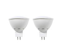 7hSevenOn Premium Pack 2 Bombillas LED Spotlight GU5.3 8W Equi.60W 700lm 4000K 25000H 7hSevenOn Premium