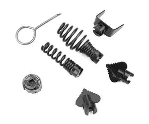 7pcs Cabeza de Cortador de Combinación Limpieza 16 Mm, Accesorios para Cortar la Máquina Dragado la Tubería para Dragado Máquinas Limpieza