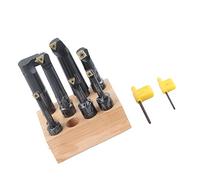 7pcs Herramienta de Perforación 18 Mm Round Redondo Cemento Cementado Cemento Toparador de la Barra Conjunto F1? 18