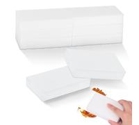 8 Pcs Esponja Magica Limpieza, Blanco, 10x6x2cm | Magic Eraser Sponge para cocina, baño y zapatos. Elimina manchas fácilmente. Réutilisable et durable.