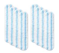 8 Piezas para Recambio Mopa para Vileda H2pro, Microfibra, Reutilizable | Fundas de Repuesto de Microfibra para Vileda H2pro | Alta Absorción | Lavable | Uso en Seco y Húmedo | para Suelos Duros