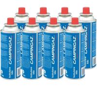 8 Unidades de CAMPINGAZ Cartucho CP250 227 g con Sistema de Seguridad. Ideal para cocinas portátiles, sopletes, hornillos quemadores. bombona Camping Gas portátil, Cartucho Camping Gas.