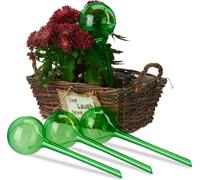 80 esferas para riego, riego controlado, duración de 2 semanas, sumergibles, ideales para plantas en macetas, plástico, ayuda para el riego, color verde