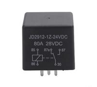80A para relé de 12 V/24 V PCB montaje 4/5 pines alta corriente automotriz impermeable contactos plateados (A)