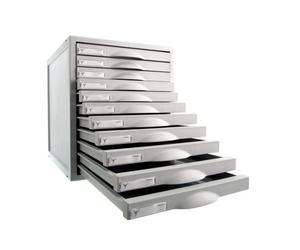 8211C GS cajonera para oficina Gris