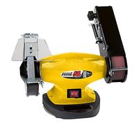 8266132 504B ASP - Lijadora de cinta inclinable con aspiración FEMI 120 x 1500 TF 600 900 W con base y aspirador montado