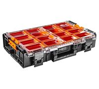 84-268 Contenedor: colectivo con cajas negro-naranja 575x330x135mm NEO TOOLS
