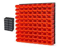 84 piezas estante de pared Estantería (apilables Box Talla 2 Color Naranja De Placas De Armario