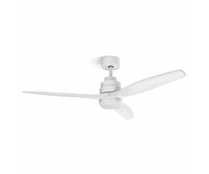 [84105847] Ufesa Nepal Ventilador de Techo con Luz y Mando a Distancia 132cm 40W Blanco - Nuevo