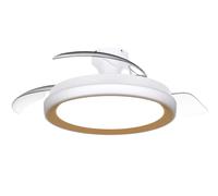 [8721103096067] Ventilador de techo Philips Bliss 106 cm LED regulable dorado mando - Nuevo