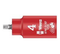 8740 B VDE HF Zyklop vaso de punta hexagonal, aislado, con arrastre de 3/8" con función de retención, 4.0 mm