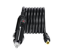 8mm DC7909 Cargador de Coche Mechero para Powerstation Estación de energía portátil Bluetti Goal Zero Yeti Jackery Portable Explorer Milin Rockpals Suaoki Luby, 12-24 V Encendedor de Cigarrillos Plug