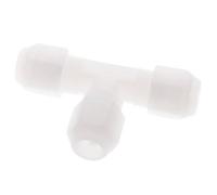 8x10 mm PVDF Tee En Forma De T Conexión De Manguera 10bar/145psi