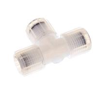 8x6mm PFA T-Forma Tee Corte Conector 10 Bar