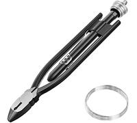 9 Inch Safety Wire Twisting Pliers, Aircraft Wire Twisting Tool with 10 Meters 0.5 mm, Automatic Metal Lock Twister for Aircraft Auto Industry