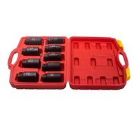 9 Pcs 1/2" JUEGO DE ENCHUFES DE TUERCA DE EJE Metric 29 - 38mm Impact Socket new