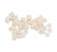 90 Piezas Fieltro de Piano, Riel Frontal de Fieltro de Piano de 12 mm, Almohadilla de Fieltro para Teclado de Piano, Arandelas de Equilibrio de Teclado Beige, para Teclado, Piezas de Reparación