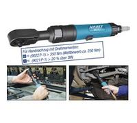 HAZET destornillador de carraca 9022P-1 I 1/2 pulgada (12,5 mm) I accionamiento cuadrado I longitud 354,3 mm I Potente y preciso