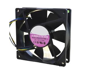 9025 SP922512H 12V 0.32A Ventilador de 2 cables y 4