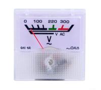 91L16 AC Voltímetro 0-300V Analógico Panel Meter 40x40mm