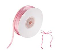 91m x 3mm Cinta de Raso Rosa, Cinta de Satén, Cintas Decorativa de Raso