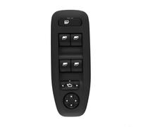 96749624ZD Interruptor eléctrico de ventana delantera izquierda para 208 2008 1.6 HDI de 5 puertas - Plástico negro ajuste directo lado del conductor control de ventana eléctrica