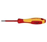 98 25 00 Destornillador aislado Pozidriv® PZ0 L.Cuchillas: 60mm 1kVAC KNIPEX