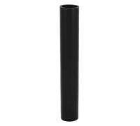A ABSOPRO 1 Pc 40mm/1.57" ID 300mm/11.81" Length 0 Degree Manguera de Silicona Negra para Coche Universal.