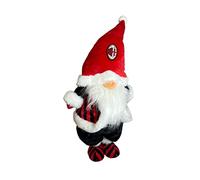 A.C. Milan | Gnomo Navidad Decoración | 57 Cm | Rojo/Negro | Producto Oficial