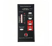 A-E-401 / C-E-401 - Placa de control de repuesto para estufas de pellets Breckwell, placa de circuito digital de 5 velocidades compatible con sistemas de motor de barrena de 1 RPM