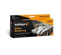 A Estrenar Vallejo Farb-Set, Farb-Set Winteralterung, 8 x 18 ML Model Air 70263