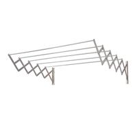 Oryx Hogar Tendedero extensible de pared 5160320, aluminio 1,00 m