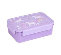 A Little Lovely Company Fiambrera Bento Diseños – caja almuerzo/desayuno para niños Purpura