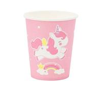A Little Lovely Company PTCUUN08 - Vasos de papel, diseño unicornio