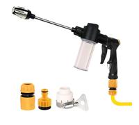 a presión inalámbrica 360 grados ajustable manual resistente | Lavadora de alta presión para coche, jardín, patio, hogar, balcón, terraza,