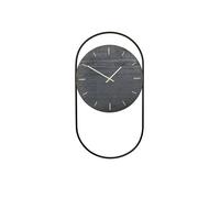 Andersen Furniture Reloj de pared A-Wall 41x76 cm Black-brass