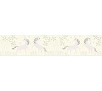 A.S. Création Architects Papel, gris, morado, blanco, 5,00 m x 0,13 m