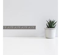 A.S. Création Architects Paper, Metallic, gris oscuro, gris., 5,00 m x 0,08 m
