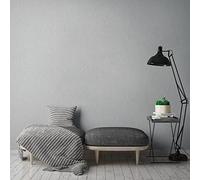 A.S. Création Attractive 2 390263 - Papel pintado (10,05 m x 0,53 m), color gris claro y plateado