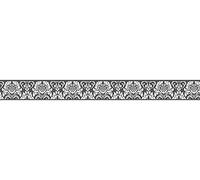 A.S. Création cenefa autoadhesivo Stick Ups 2 negro blanco 5,00 m x 0,05 m 303893