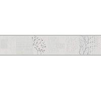 A.S. Création cenefa Life beige gris metálico 5,00 m x 0,13 m 305411
